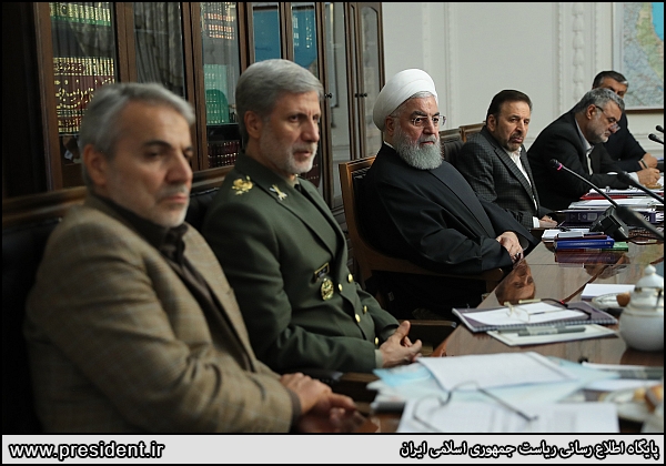 جلسه هماهنگی سفر کاروان تدبیر و امید به استان گیلان به ریاست دکتر روحانی برگزار شد