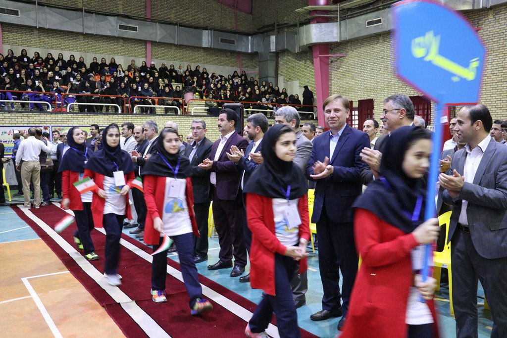 افتتاحیه سی امین دوره مسابقات ورزشی دختران دانش‌آموز سراسرکشور در گیلان