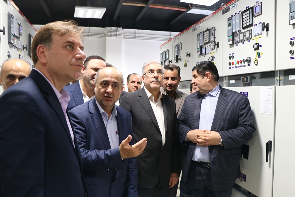 افتتاح نیروگاه ۲۵ مگاواتی تولید برق در منطقه آزاد انزلی
