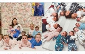 زن روسی صاحب ۱۰ فرزند در ۱۰ ماه شد