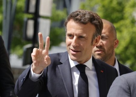 ماکرون برای دومین بار رئیس‌جمهور فرانسه شده است