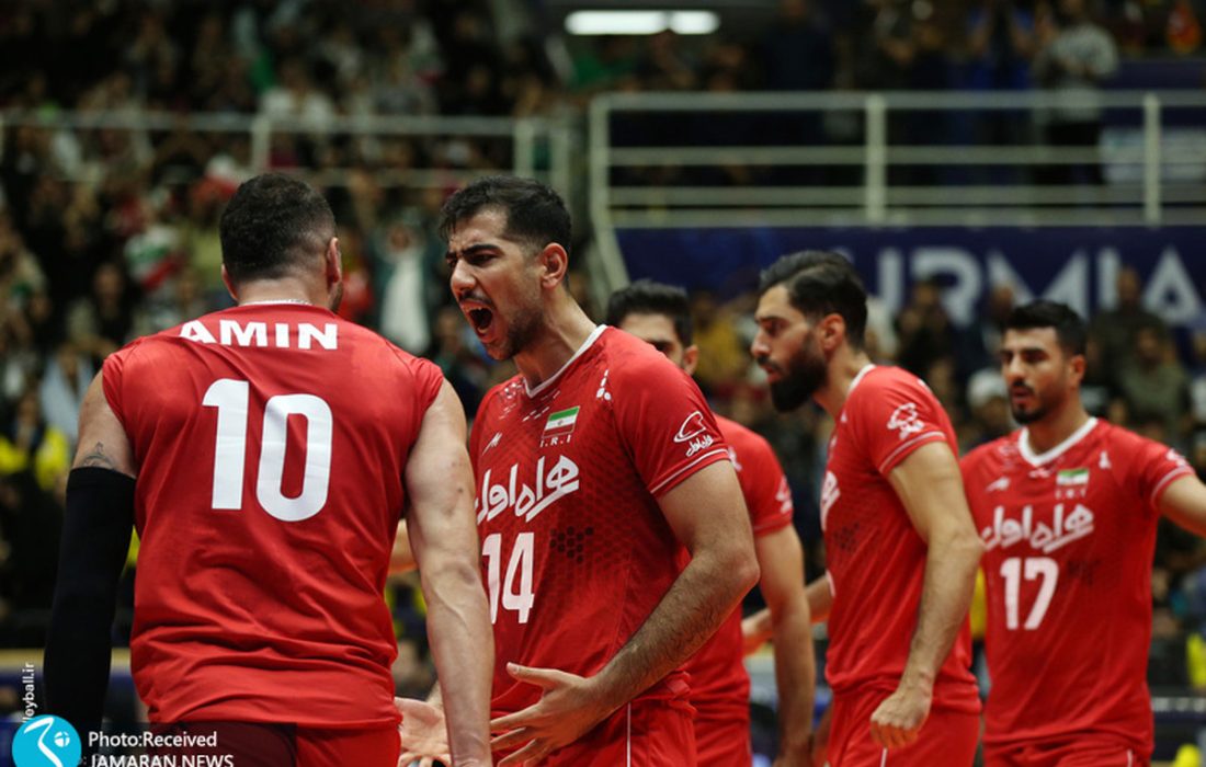 پیروزی والیبال ایران مقابل عراق با یک شوک!