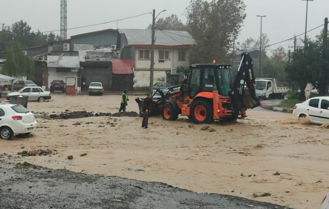 خسارت سیلاب به تاسیسات زیربنایی ۷ شهر استان گیلان+ جزئیات