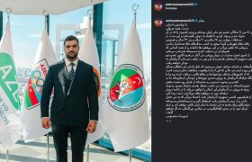 معصومی: از امروز برای آذربایجان کشتی می گیرم/ بهخاطر پول نرفتم