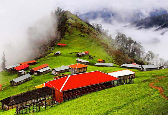 طبیعت زیبای ییلاق سوچاله در ماسال گیلان