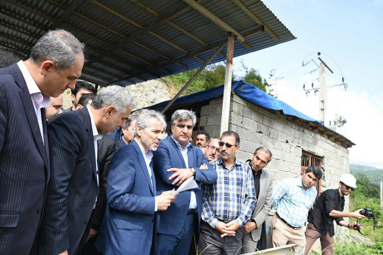معاون رئیس جمهور و رئیس سازمان برنامه و بودجه از روند اجرایی سد مخزنی پلرود در شهرستان رودسر بازدید کرد.