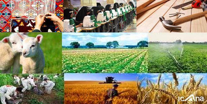 وضعیت اجرای برنامه‌های تولید و اشتغال از طریق حوزه کشاورزی