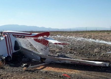 سقوط هواپیما در اطراف سد درودزن در استان فارس