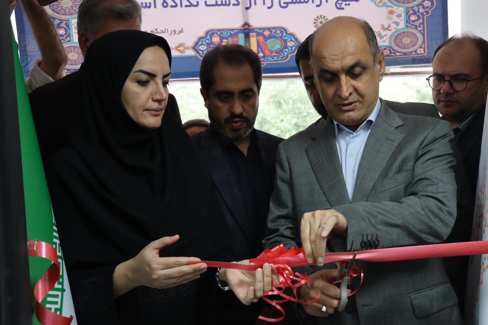 کتابخانه عمومی حکیم فردوسی کلشتر رودبار بازگشایی شد
