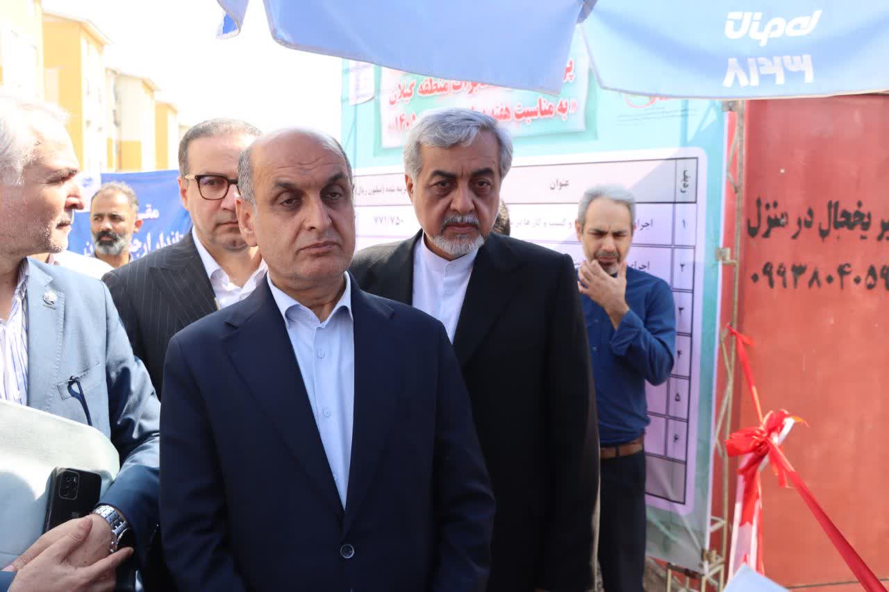 ۷۰ پروژه مخابراتی با حضور استاندار گیلان بهره‌برداری شد