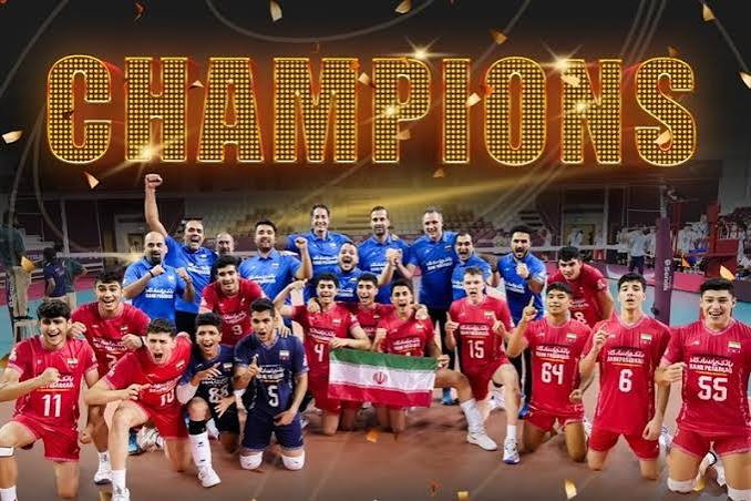 والیبالیست‌های نوجوان ایران قهرمان جهان شدند