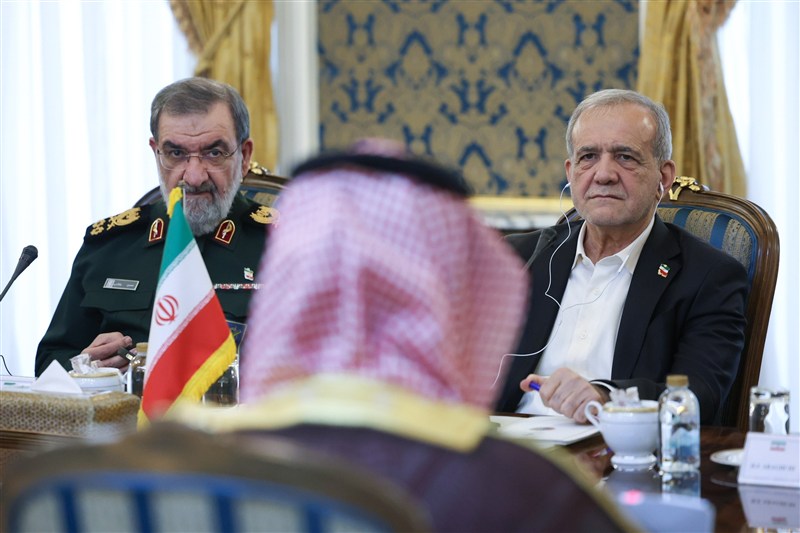 پزشکیان به مقامات ترکیه، پاکستان و عربستان: از حقوق‌مان دفاع می‌کنیم+(تصاویر)