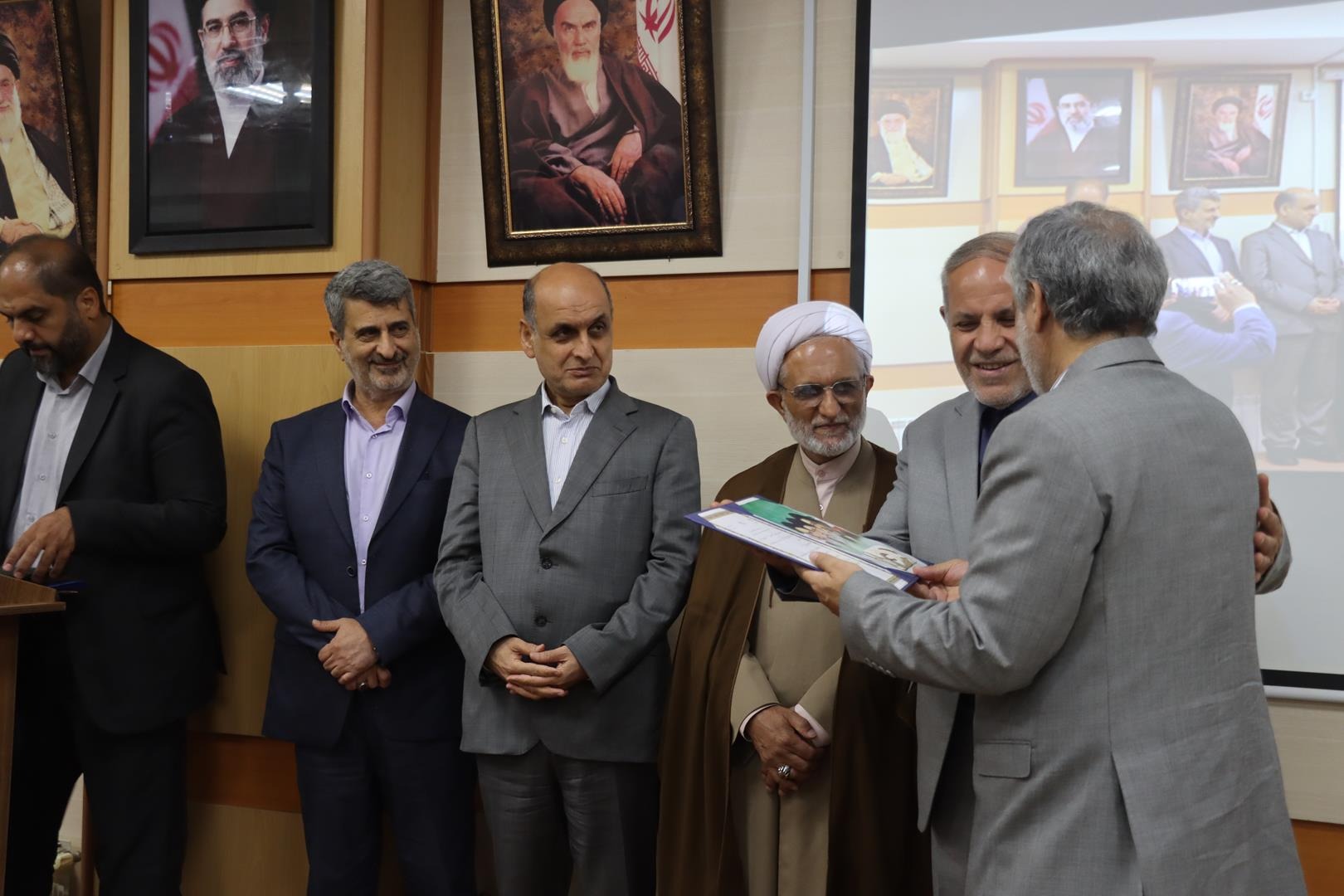 آیین تکریم و معارفه مسئول دفتر نظارت و بازرسی انتخابات شورای نگهبان گیلان برگزار شد