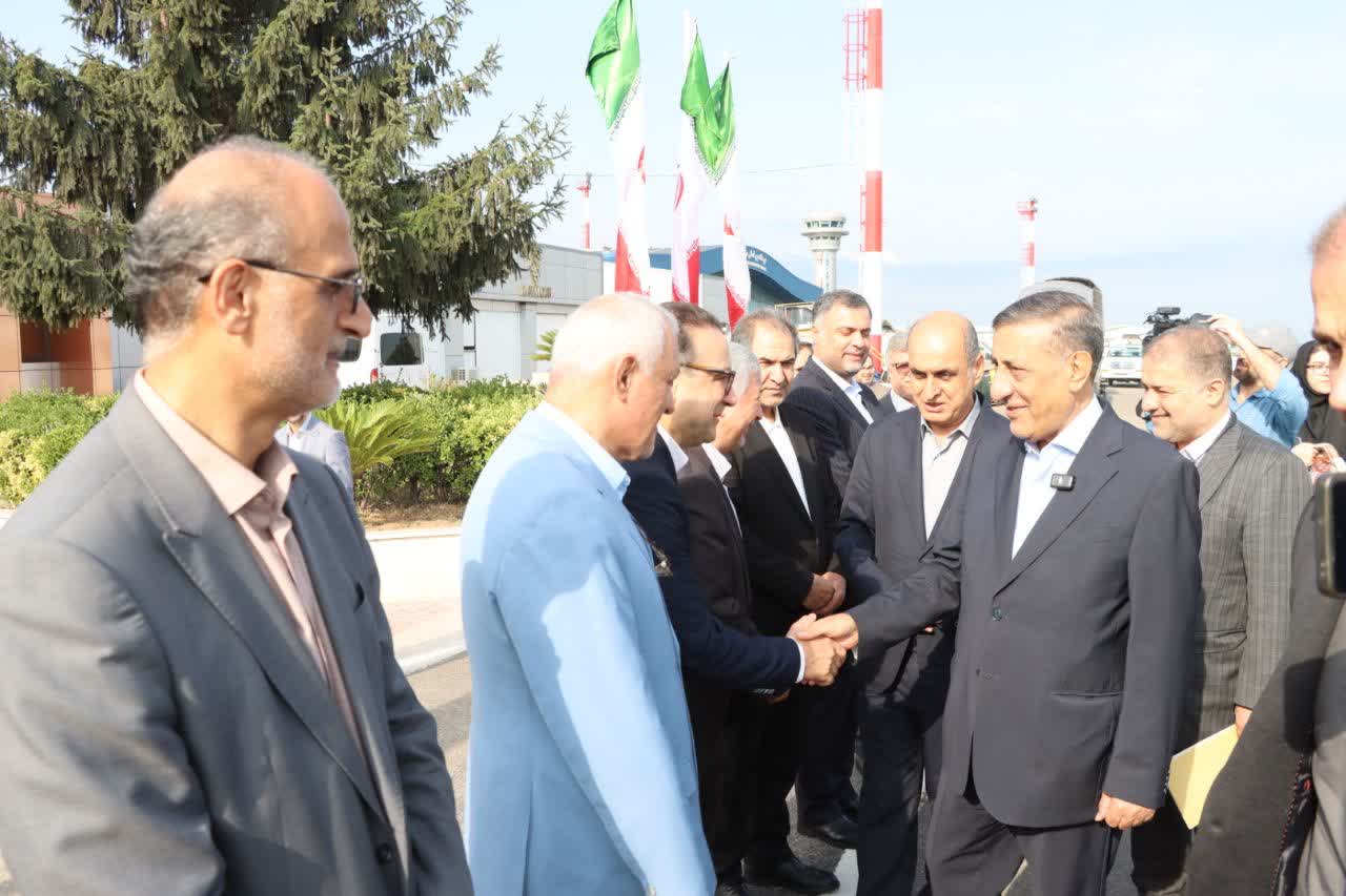 معاون اجرایی رئیس جمهور وارد گیلان شد