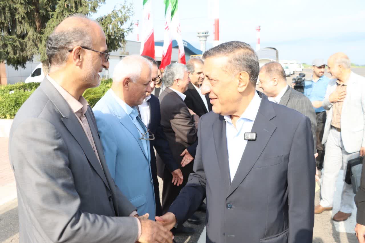 معاون اجرایی رئیس جمهور وارد گیلان شد