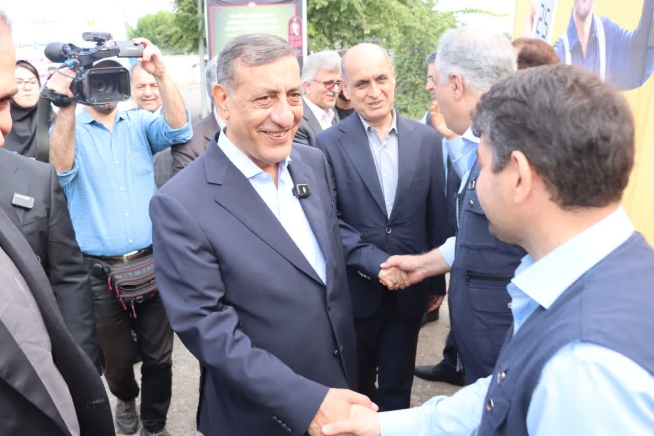 افتتاح طرح افزایش ظرفیت پست برق شهید عضدی رشت با حضور معاون اجرایی رئیس‌جمهور