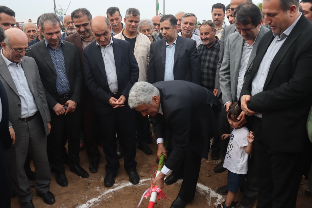 کلنگ احداث دانشکده فنی و مهندسی شرق گیلان زده شد
