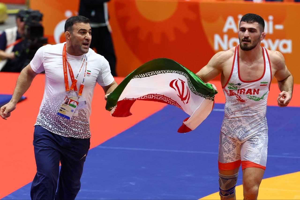 شاهکار ستاره کشتی ایران با ۷ کیلو کم‌تر!+(تصاویر)