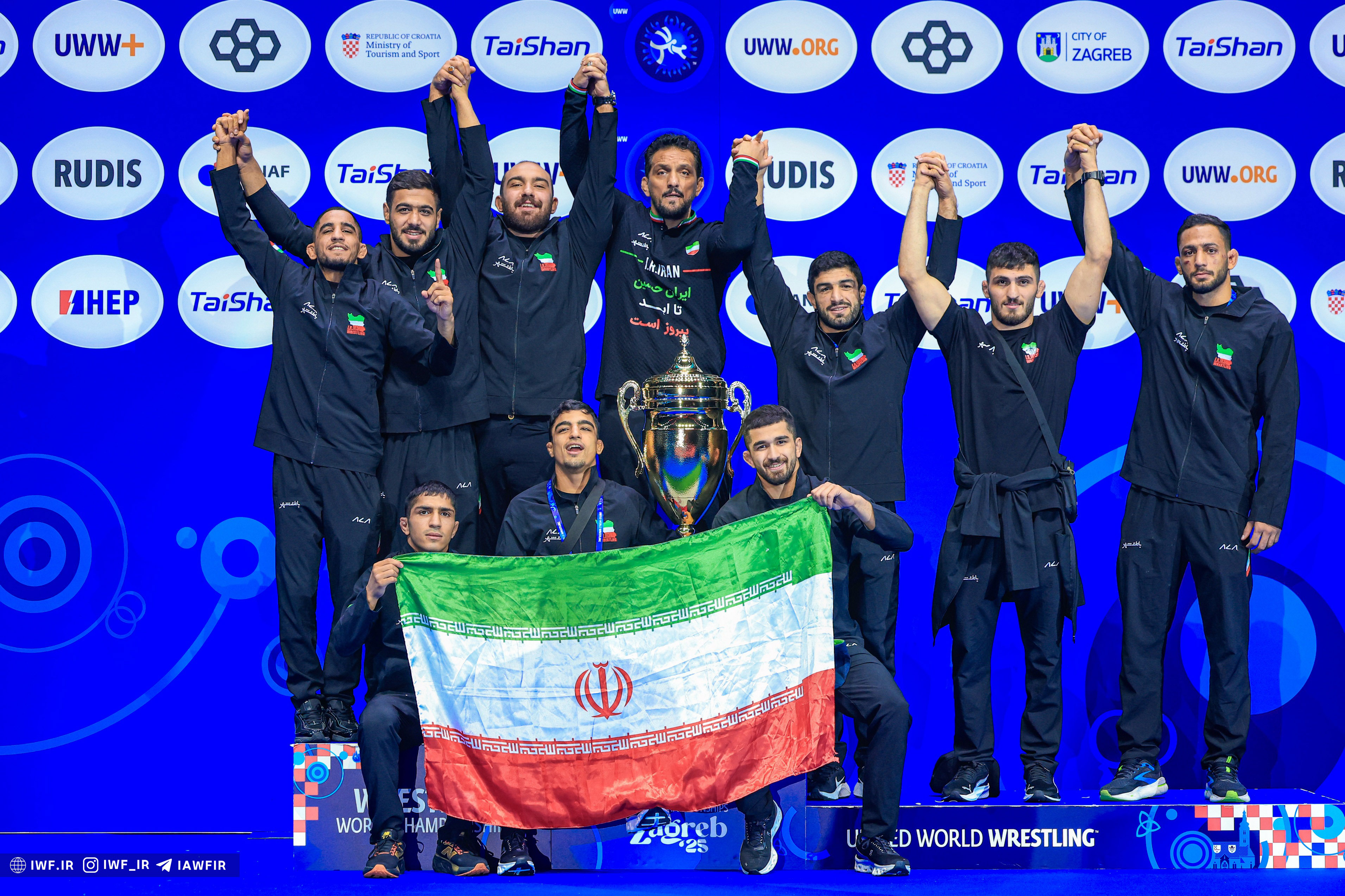کشتی فرنگی کمتر از ۲۳ سال قهرمانی جهان؛دومین طلای ایران بر گردن عرفان جرکنی